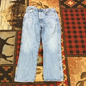Womens Agolde pinch waist 90s jeans